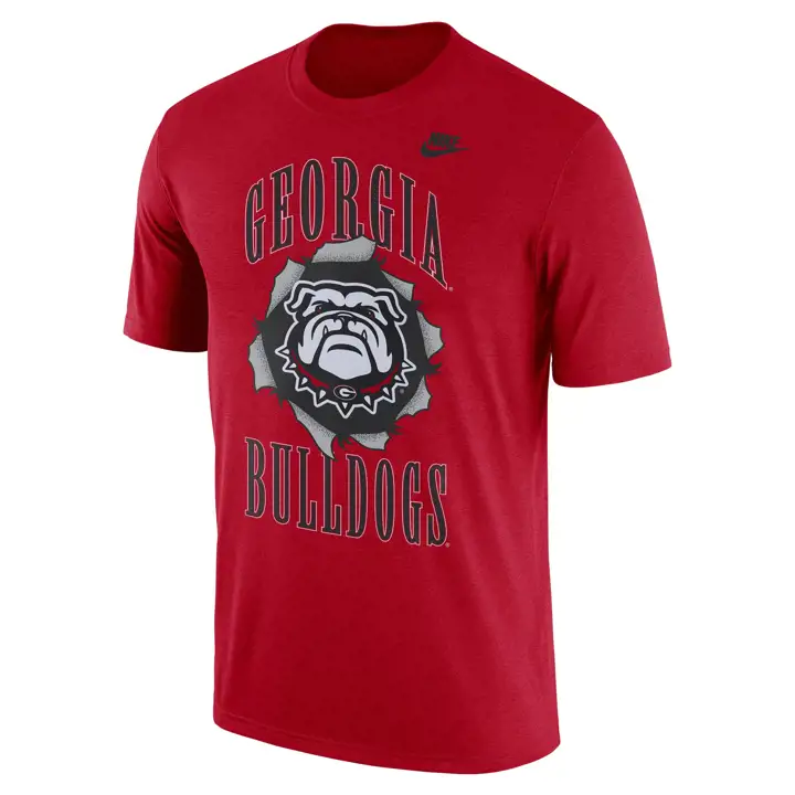 GEORGIA BULLDOGS NCAA T-SHIRT RENTRÉE DES CLASSES 23 ROUGE