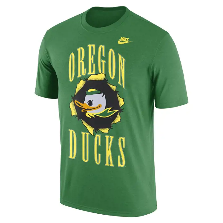 T-SHIRT RENTRÉE SCOLAIRE OREGON DUCKS NCAA 23 VERT