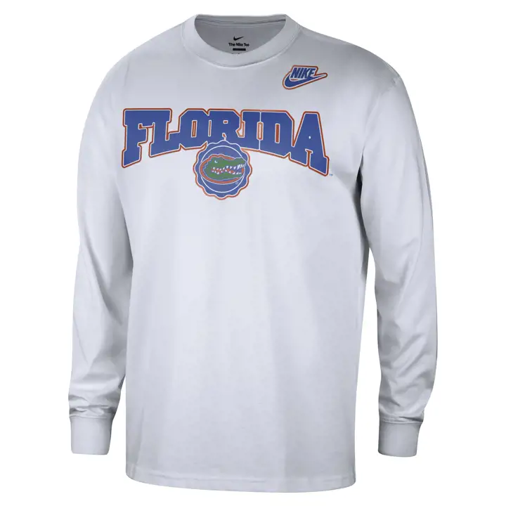 FLORIDA GATORS NCAA MAX90 JV CREW LS T-SHIRT 23 BLA