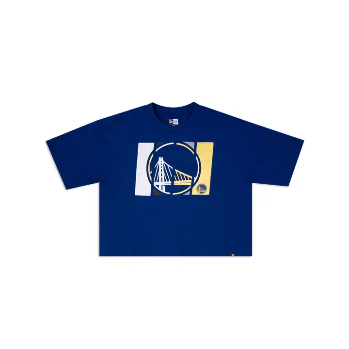 T-shirt court ample NBA Golden State Warriors pour femme 23 bleu