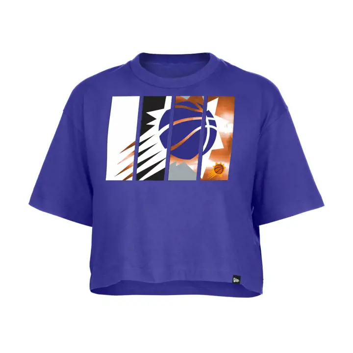 T-shirt court ample pour femme Phoenix Suns NBA 23 pur