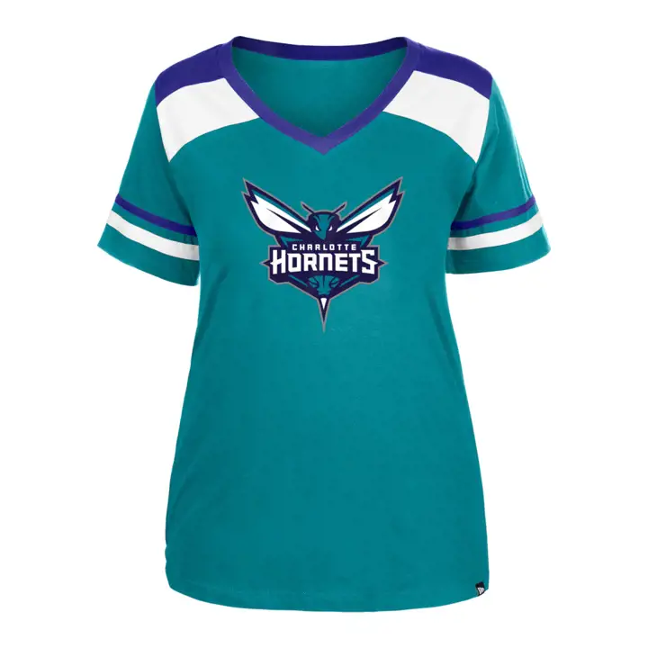 T-shirt Charlotte Hornets NBA pour femme en biproportionné 23 turq