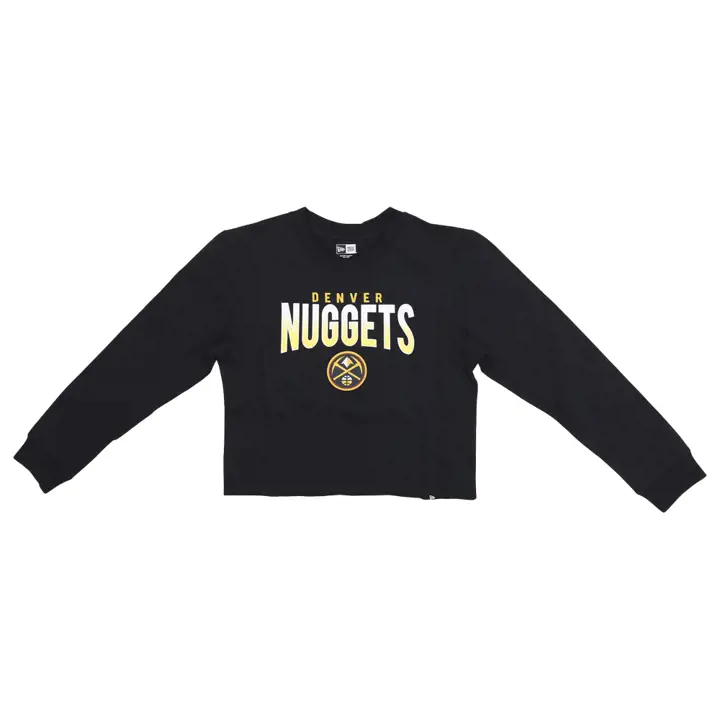 T-shirt court à manches longues Denver Nuggets NBA Femme 23 dkbl