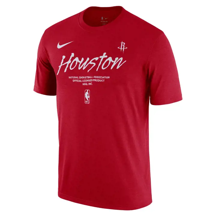 T-shirt Logo Essentiel NBA HOUSTON ROCKETS ROUGE1