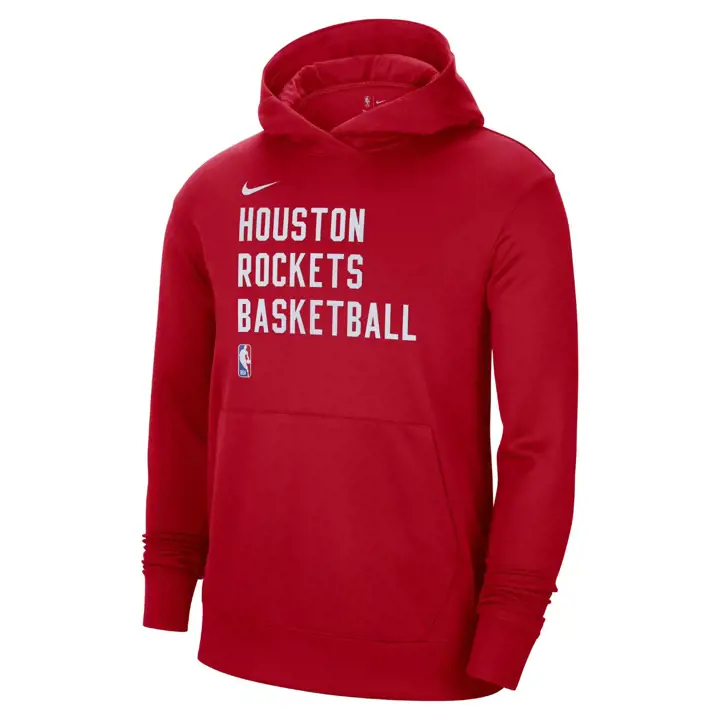 HOUSTON ROCKETS NBA SPOTLIGHT PO HOODIE ROUGE