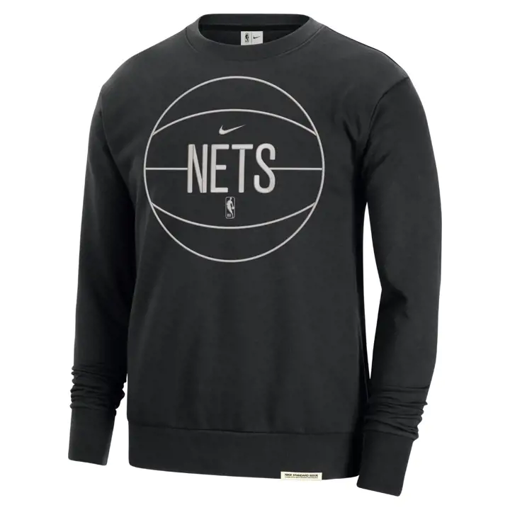 Brooklyn Nets NBA Standard Issue Crew BLK