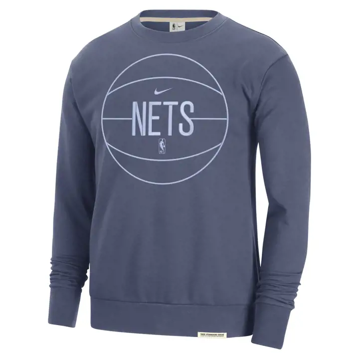 Brooklyn Nets NBA Modèle Standard Col Ras du Cou BLEU