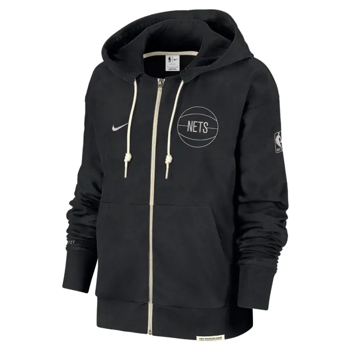 Brooklyn Nets NBA Standard Issue FZ Hood BLK