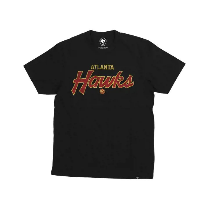 T-shirt Franklin NBA Crosstown Script Atlanta Hawks noir
