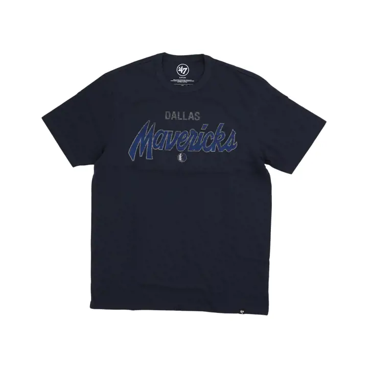 T-shirt DALLAS MAVERICKS NBA Franklin à texte croisé noir