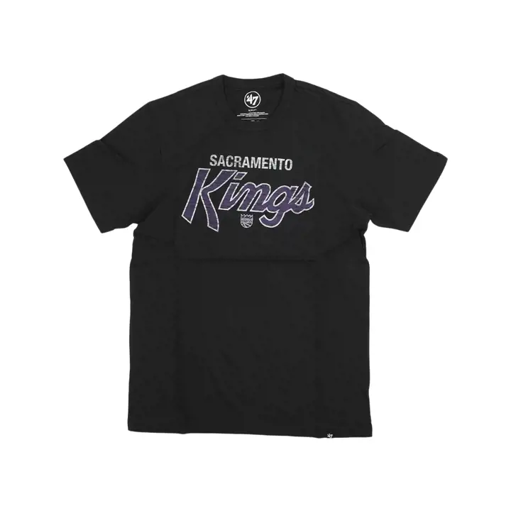 SACRAMENTO KINGS NBA T-shirt Franklin Crosstown Script noir