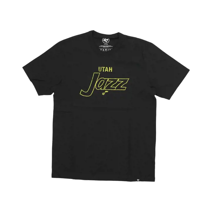 T-shirt Franklin NBA Crosstown Script Utah Jazz noir