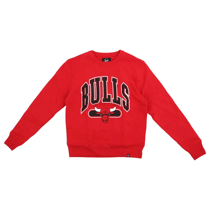 CHICAGO BULLS NBA Pillar Headline Crew rouge