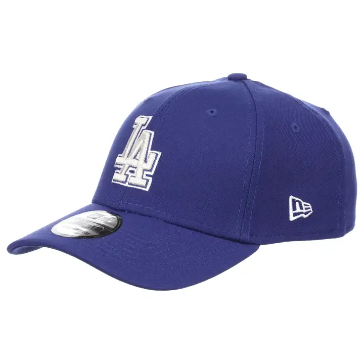 Casquette MLB COOP POLY 39THIRTY Los Angeles Dodgers bleu foncé/ métallique