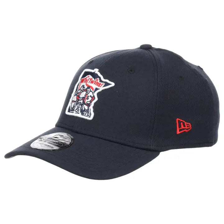 Minnesota Twins MLB COOP POLY 39THIRTY navy/ wht