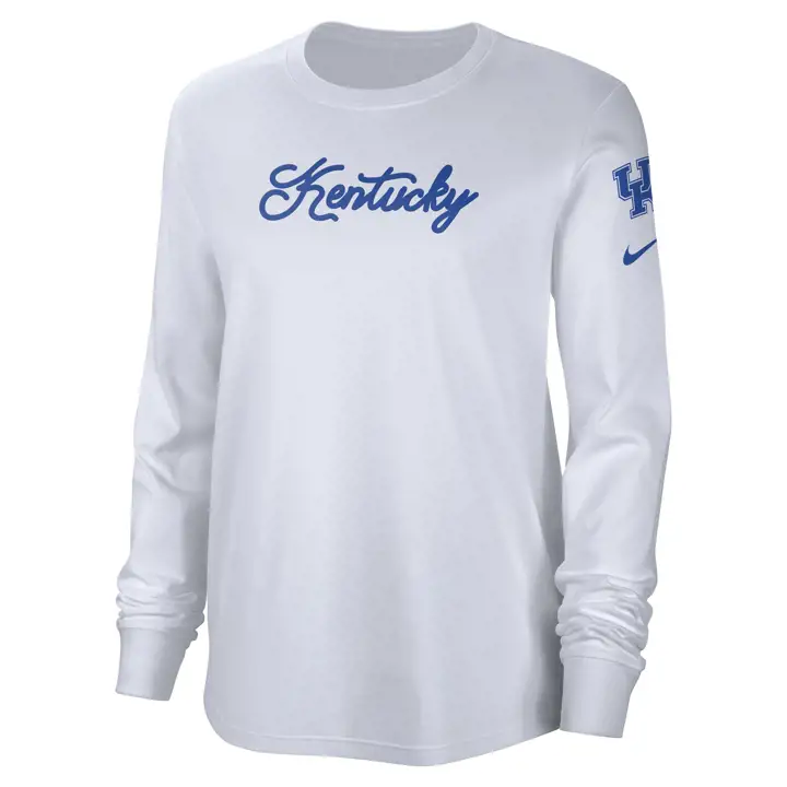 Kentucky Wildcats NCAA WOMEN'S LETTERMAN LS T-SHIRT 23 bnc