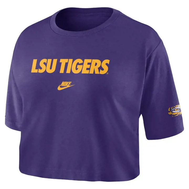 Haut court L.S.U. NCAA FEMMES HÉRITAGE 23 violet