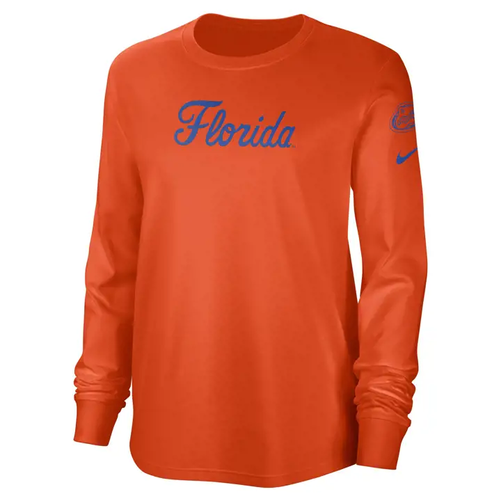 T-SHIRT MANCHES LONGUES FEMME UNIVERSITAIRE NCAA FLORIDA GATORS 23 ORG