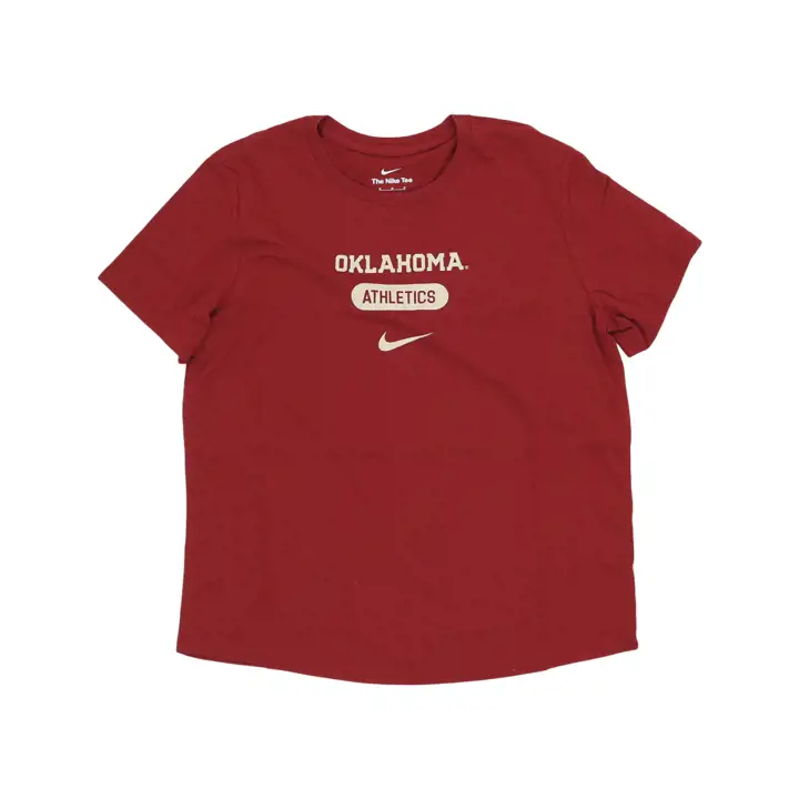 T-shirt universitaire femme en tricot mélangé OKLAHOMA SOONERS NCAA 23 CRI