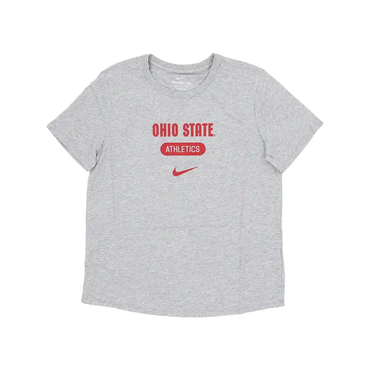 T-shirt universitaire mélangé OHIO STATE BUCKEYES NCAA pour femme 23