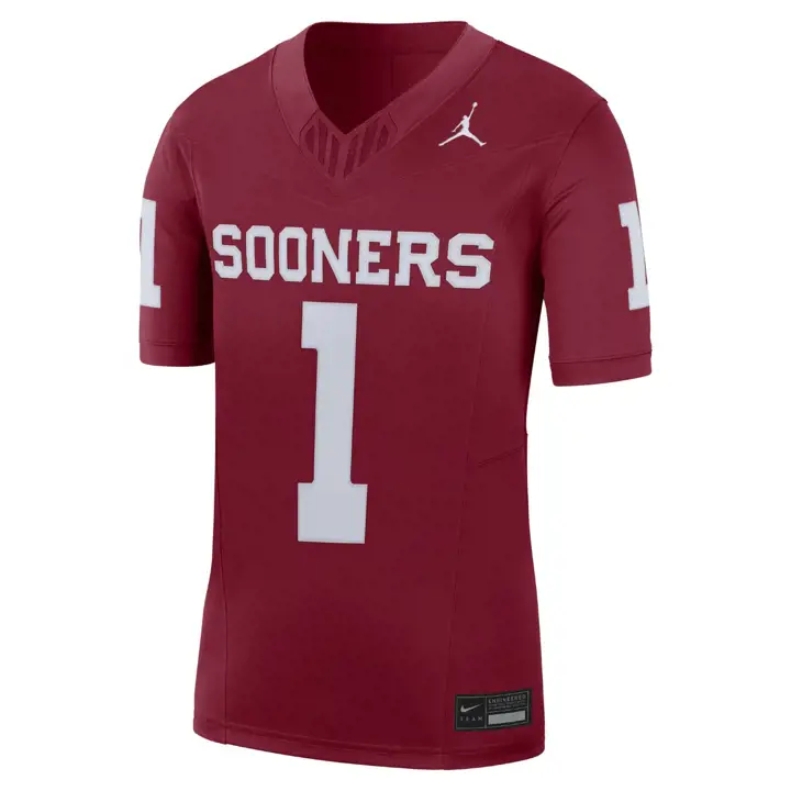 Maillot de football limité NCAA Oklahoma Sooners CRIM