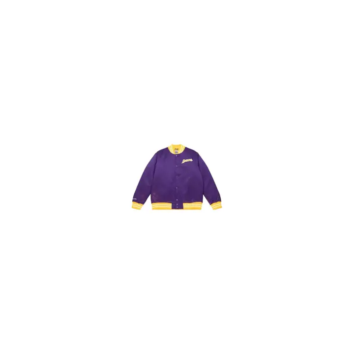 Veste en satin Los Angeles Lakers NBA M&N Heavyweight pur