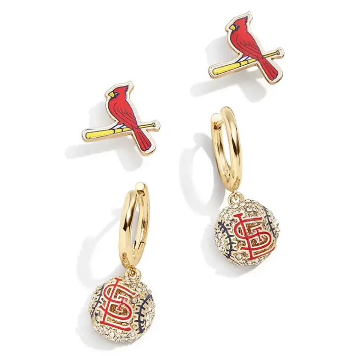 St. Louis Cardinals Kits de boucles d'oreilles personnalisées