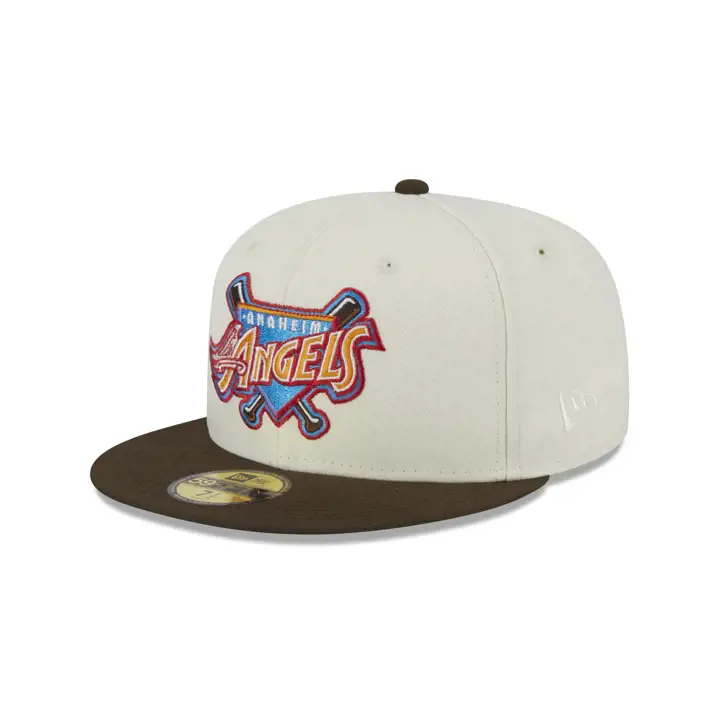 Anaheim Angels MLB Chouette 59FIFTY ivo/mar/bleu