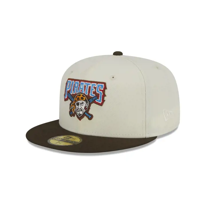 Casquette Pittsburgh Pirates MLB Owl 59FIFTY ivo/marron/bleu