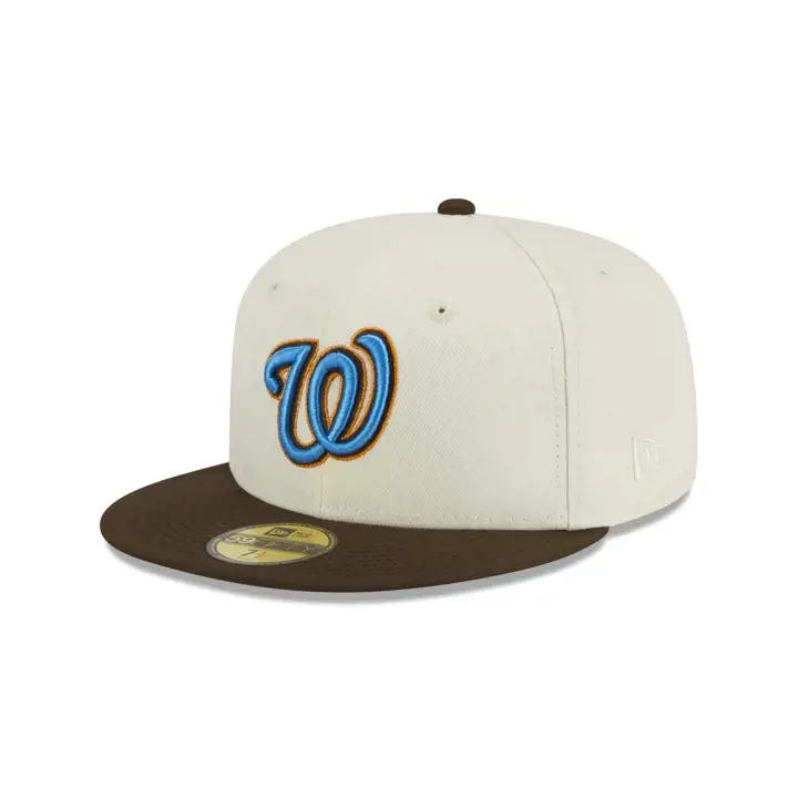 Washington Nationals MLB Owl 59FIFTY ivo/brn/blue