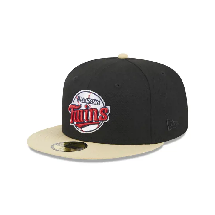 Minnesota Twins MLB Vegas Night 59FIFTY blk/veg gld/gry