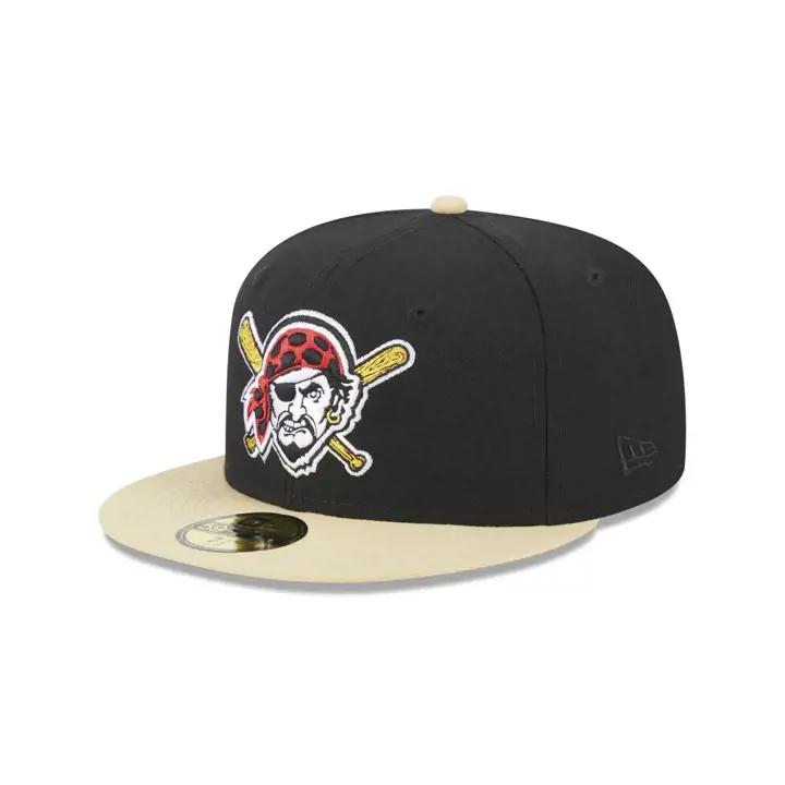 Pittsburgh Pirates MLB Vegas Night 59FIFTY blk/veg gld/gry