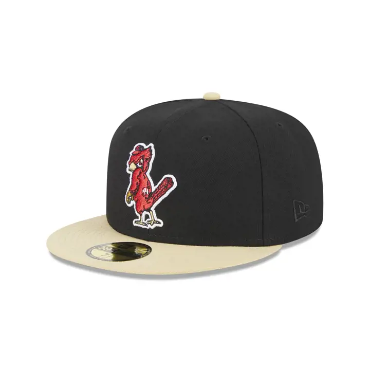 Casquette 59FIFTY MLB St. Louis Cardinals Vegas Night noir/or végétal/gris