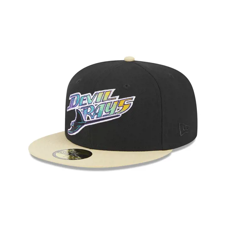 Casquette 59FIFTY MLB Vegas Night Tampa Bay Rays noir/doré/gris