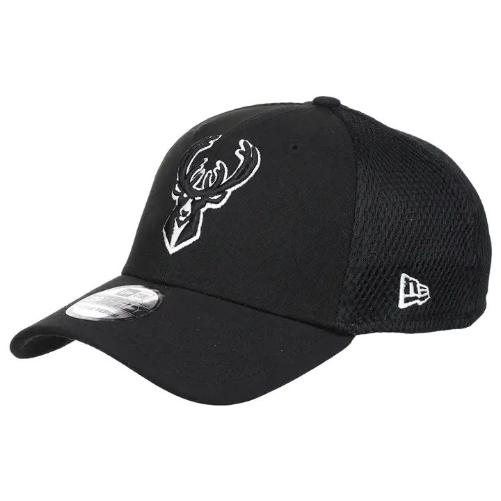 Milwaukee Bucks NBA 39THIRTY BLK/WHT NEO blk/wht