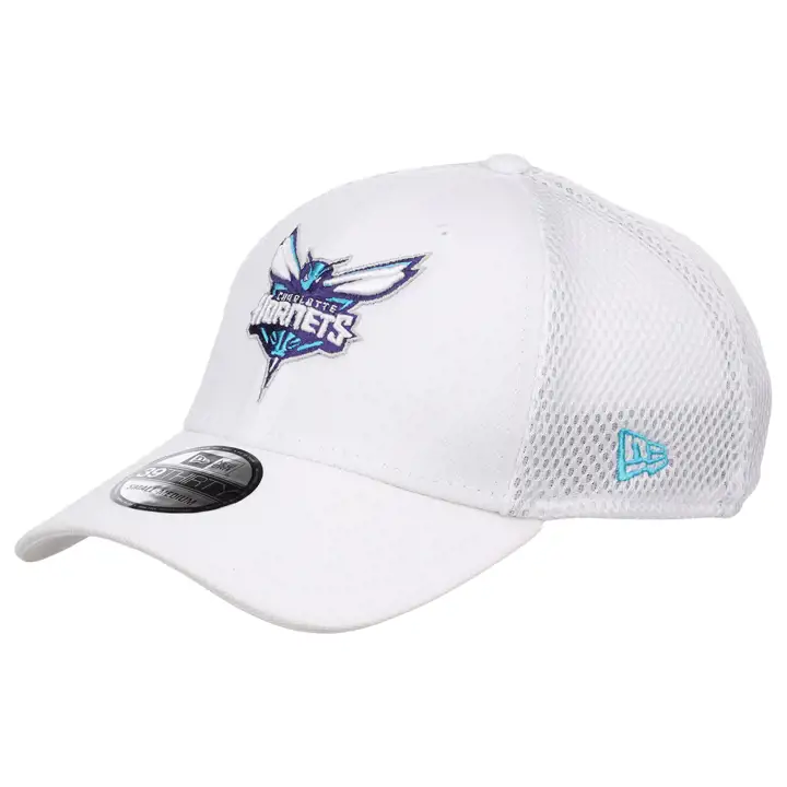 Charlotte Hornets NBA 39THIRTY BLANC/BLANC NÉO blanc