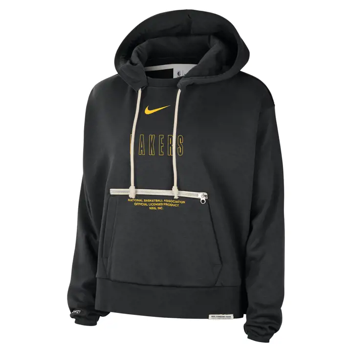 Los Angeles Lakers NBA Sweat à Capuche Femme NK STD PO HOODY 23 Noir
