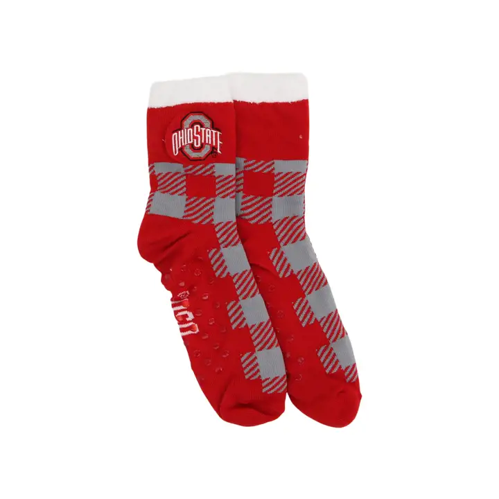 Chaussettes mi-hautes douillettes Ohio State Buckeyes Cozy Buff