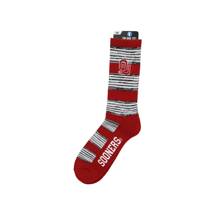 Chaussettes ras du cou Oklahoma Sooners RMC Multistripe