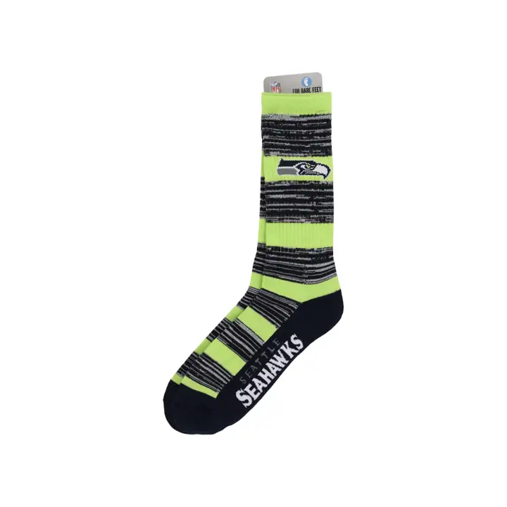 Chaussettes ras du cou multicolores Seattle Seahawks RMC