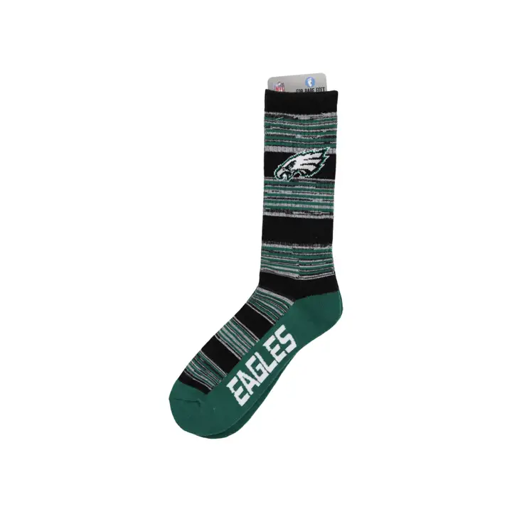 Chaussettes ras du cou à rayures multiples RMC des Eagles de Philadelphie