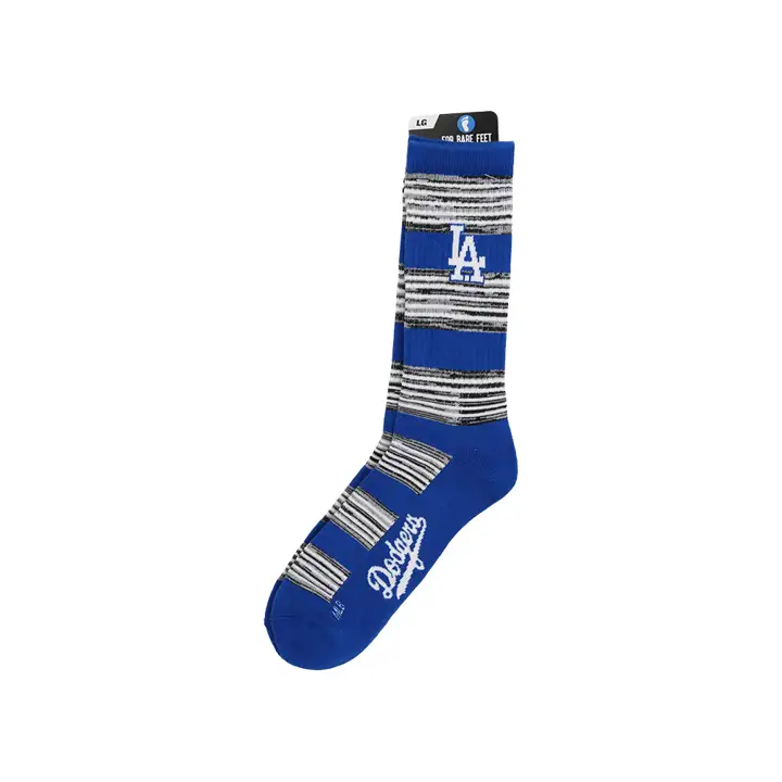 Chaussettes d'équipage Los Angeles Dodgers RMC Multistripe