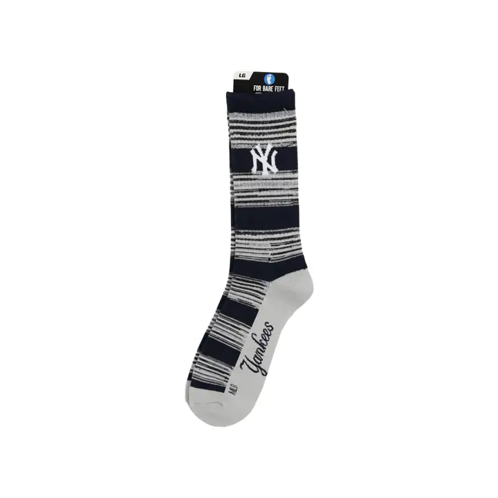 Chaussettes ras du cou à rayures multiples RMC New York Yankees