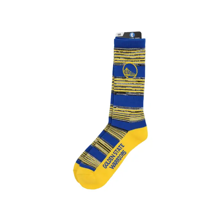 Chaussettes ras du cou à rayures multiples RMC Golden State Warriors