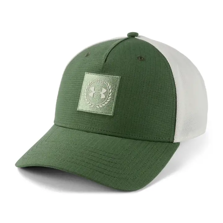 UNDARM Iso-chill Armourvent Trucker olv/wht
