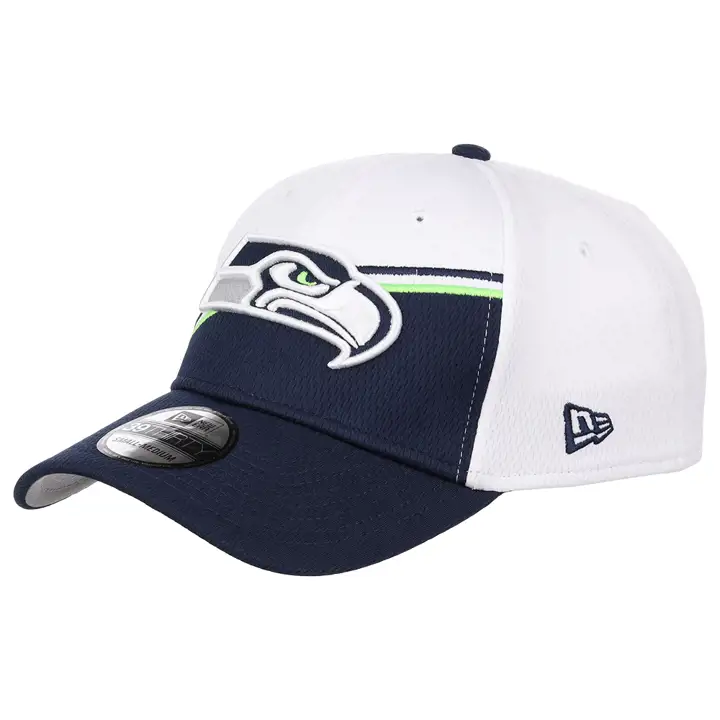 Seattle Seahawks 23 NFL OF Casquette ajustée 39THIRTY BLANC/BLEU MARINE