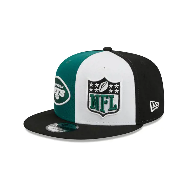 New York Jets 23 NFL OF Sideline 9FIFTY VERT/BLANC/NOIR