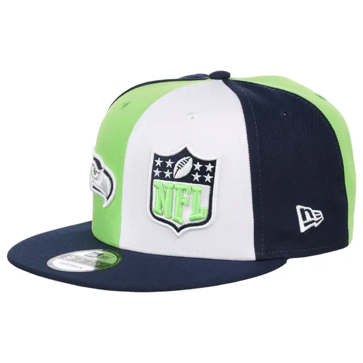 Seattle Seahawks 23 NFL OF Sideline 9FIFTY LIME/WHT/NAVY