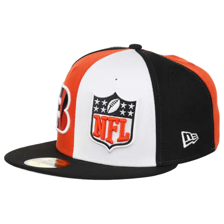 Cincinnati Bengals 23 NFL OF Sideline 59FIFTY ORG/WHT/BLK