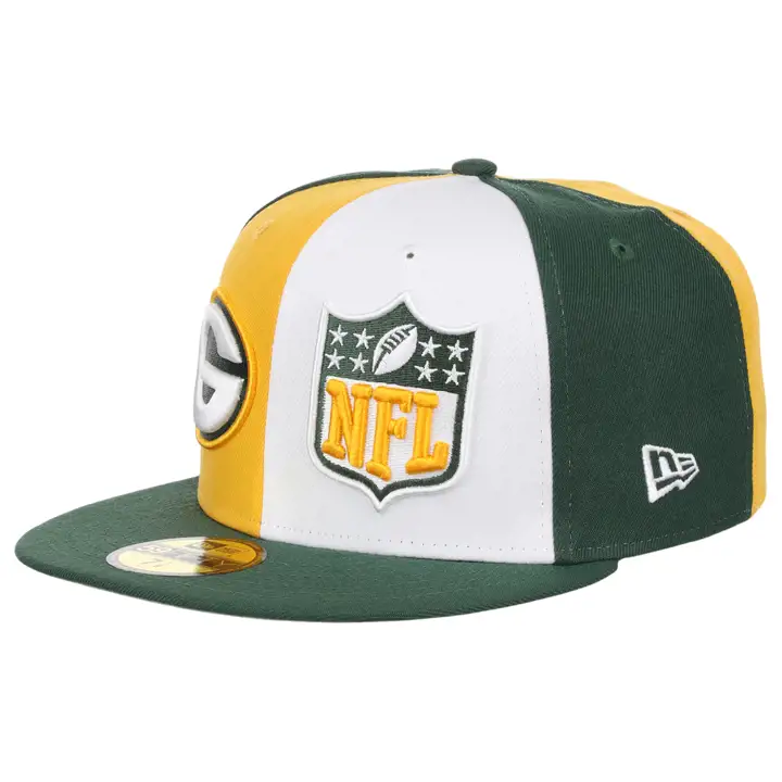 Green Bay Packers 23 NFL OF Sideline 59FIFTY GL/WHT/GRN